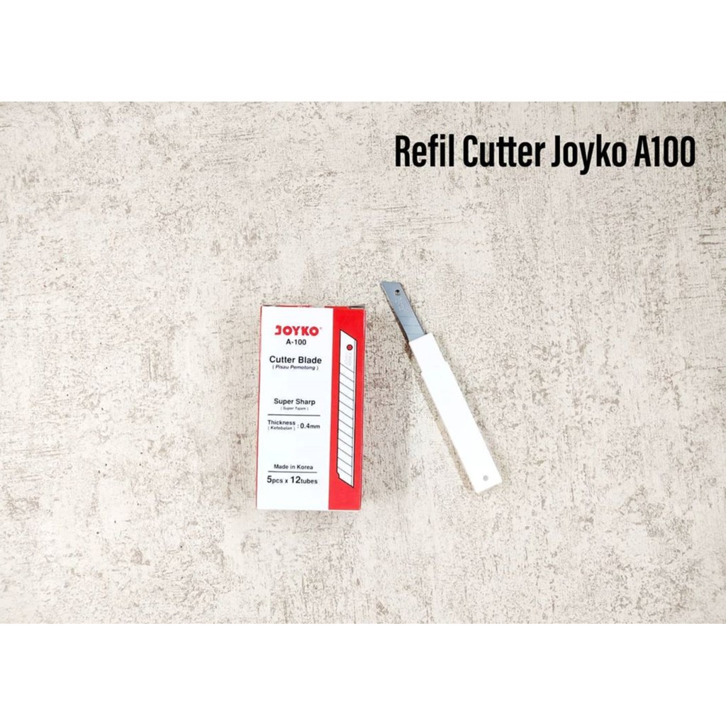 

(PCS) REFIL CUTTER JOYKO A100 / PISAU PEMOTONG