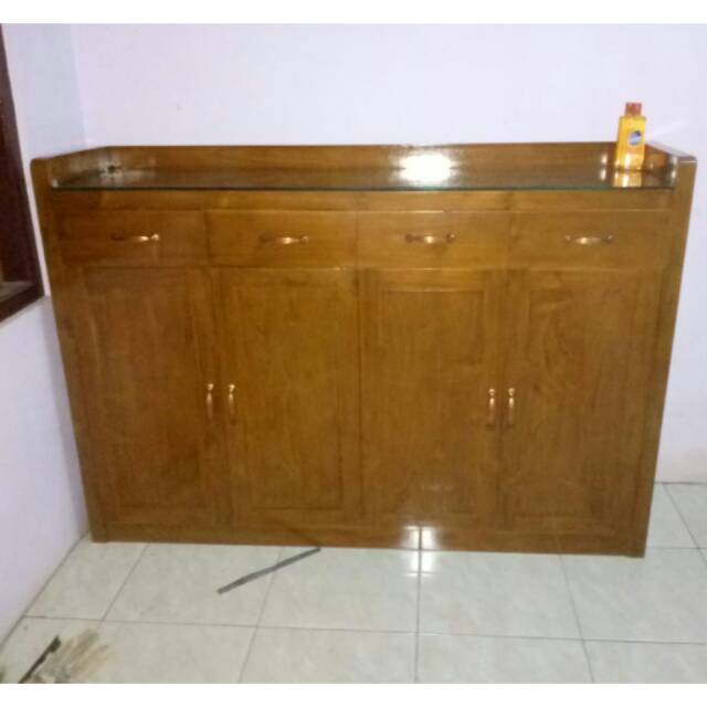Bufet minimalis modern Mebel Jati minimalis mebel Jepara mebel bagus Jepara