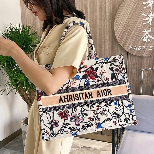 Hot Promo!! Tote Wanita tas wanita terbaru tas wanita kekinian tas wanita branded tas kanvas wanita tas jinjing wanita hand bag wanita tas bahu wanita tas wanita premium COD tas wanita murah totebag wanita