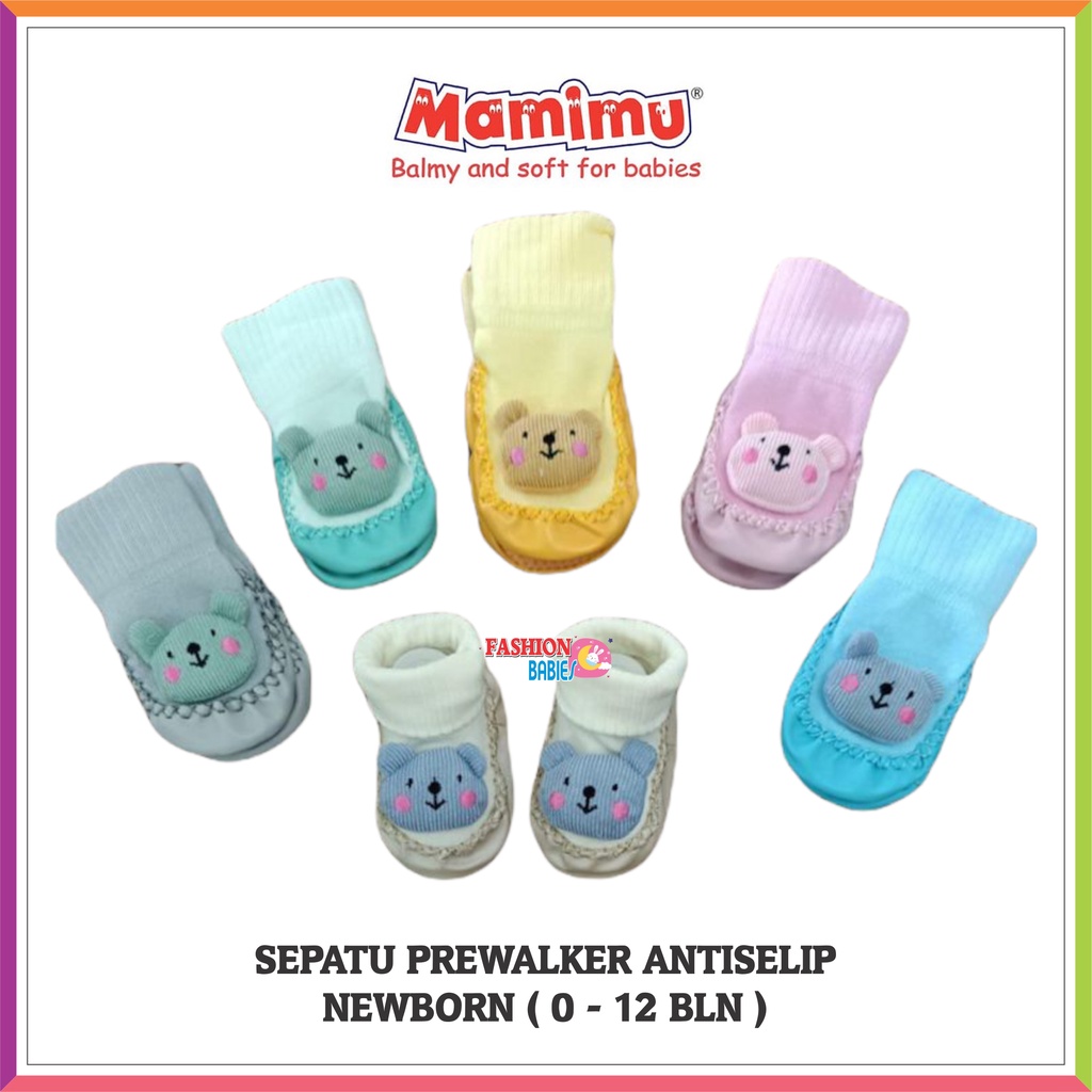 ❤ Fashionbabies ❤ MAMIMU SEPATU PREWALKER BONEKA BAYI / KAOSKAKI BAYI ANTISELIP