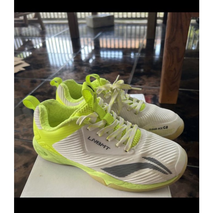 Sepatu Badminton Lining cloud ace G8 original second