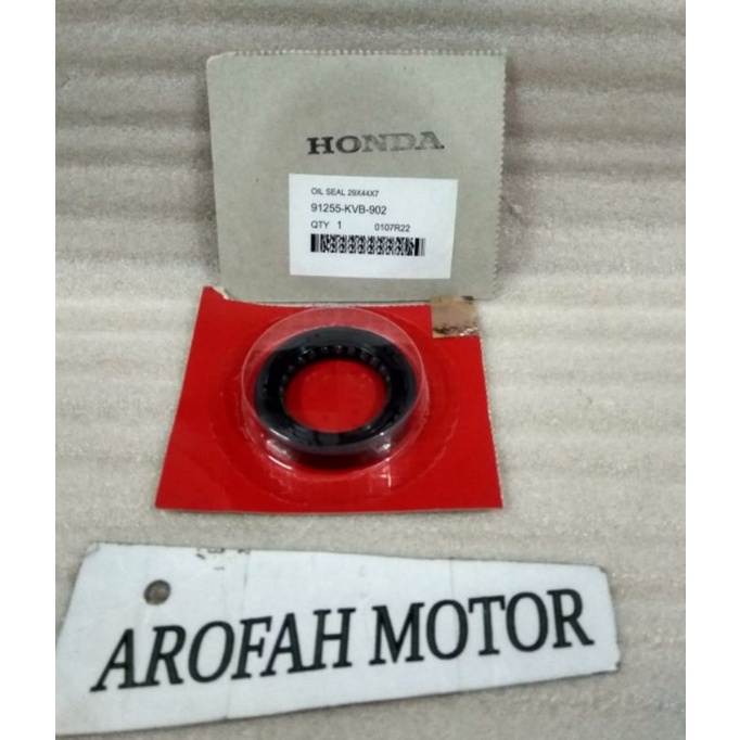 91255KVB902 Sil Roda Belakang Seal Ash roda Oil Seal 29X44X7 Seal As Roda Belakang Untuk BeAT FI, Sp