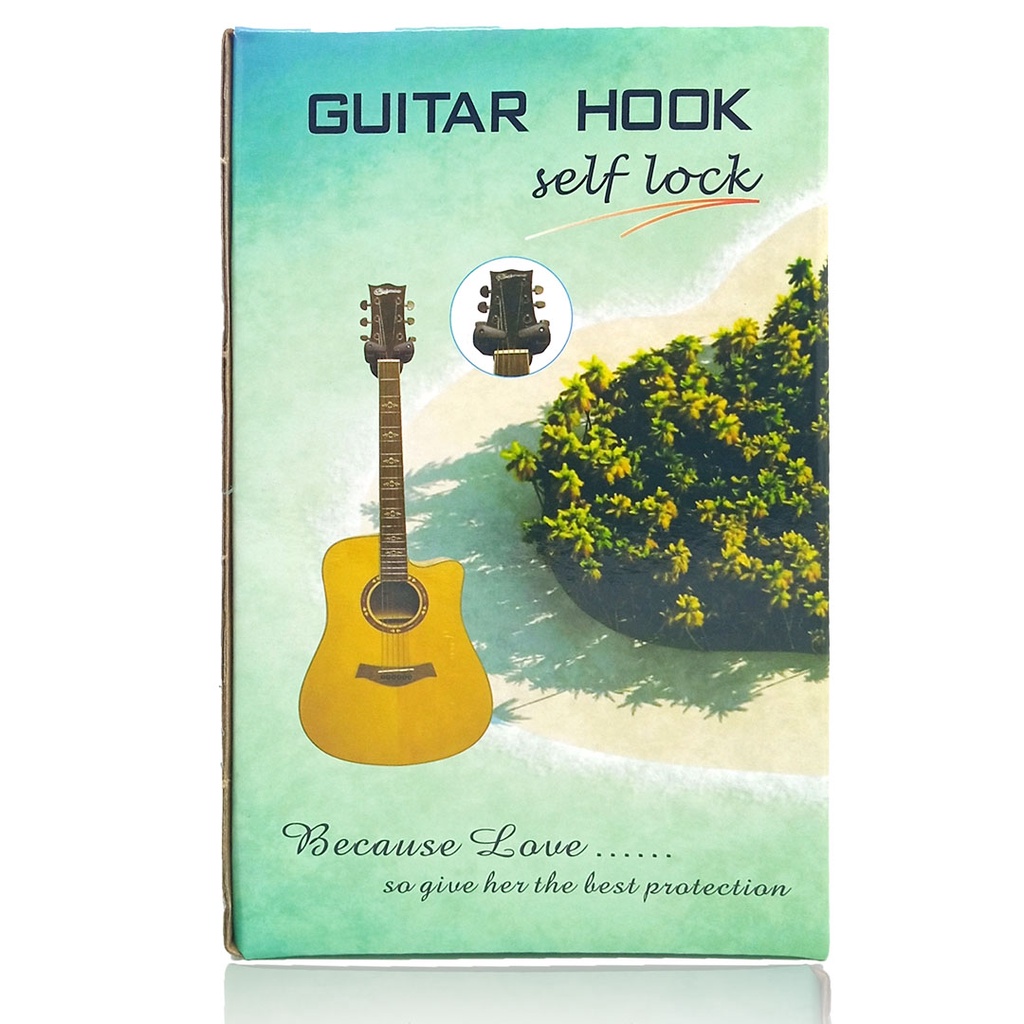 JYC G14B Gantungan Gitar Self Lock Guitar Hook Gravity Autolock