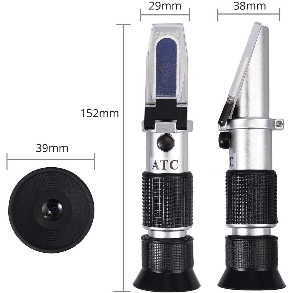 Refractometer 58-90% honey  Penguji Kadar Air Madu - B190035