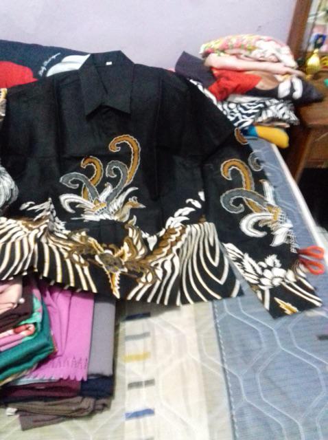 Kemeja Batik Lengan Panjang Casual Formal Kantor Jumbo Seragam Tidak Pasaran Pabrik Batik Murah