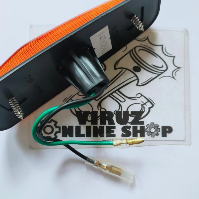 LAMPU SEIN SEN RITING FENDER SAMPING KIRI DAIHATSU CHARADE G10 1980 | KUALITAS OKE