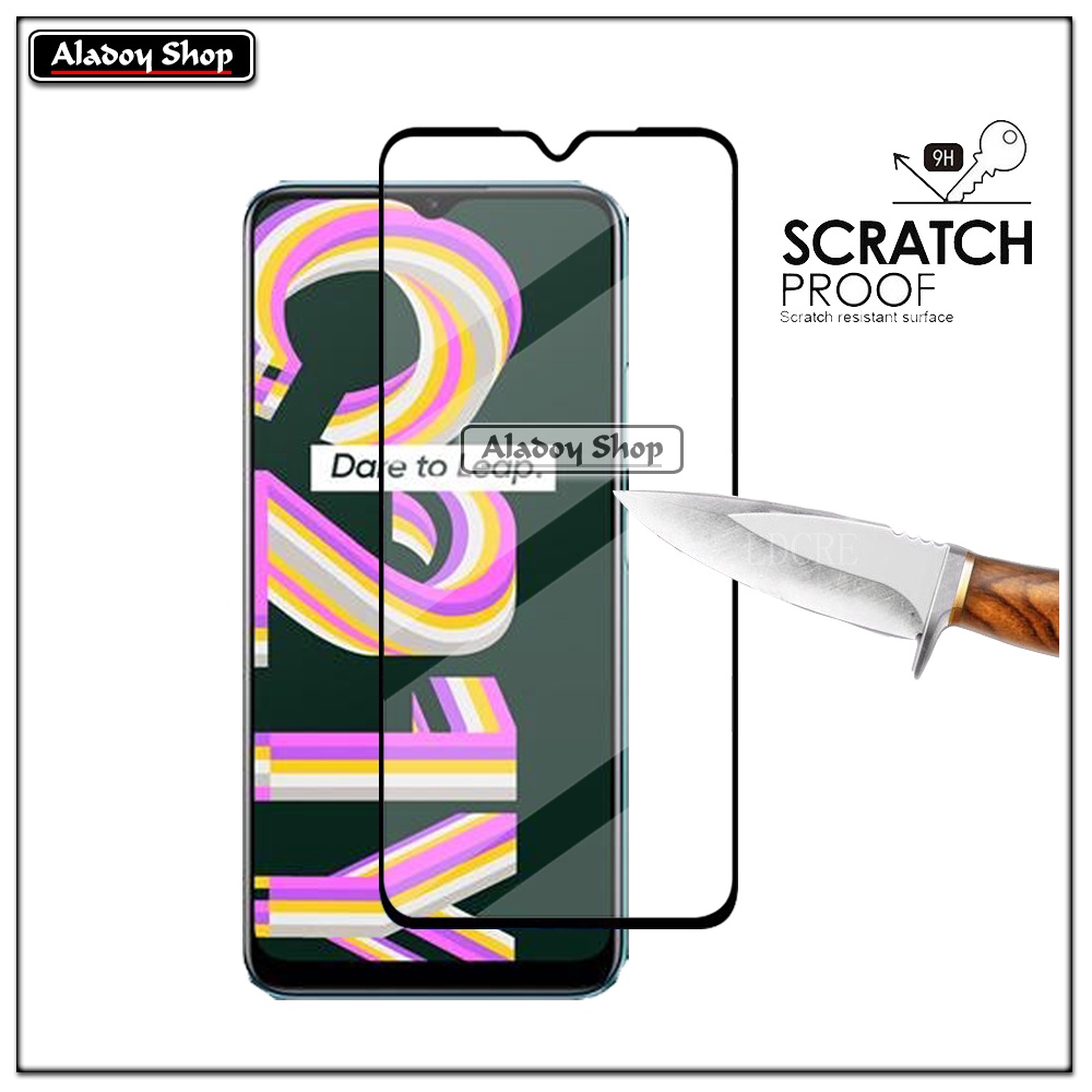 Tempered Glass Realme C21Y Anti Gores Layar Screen Protector