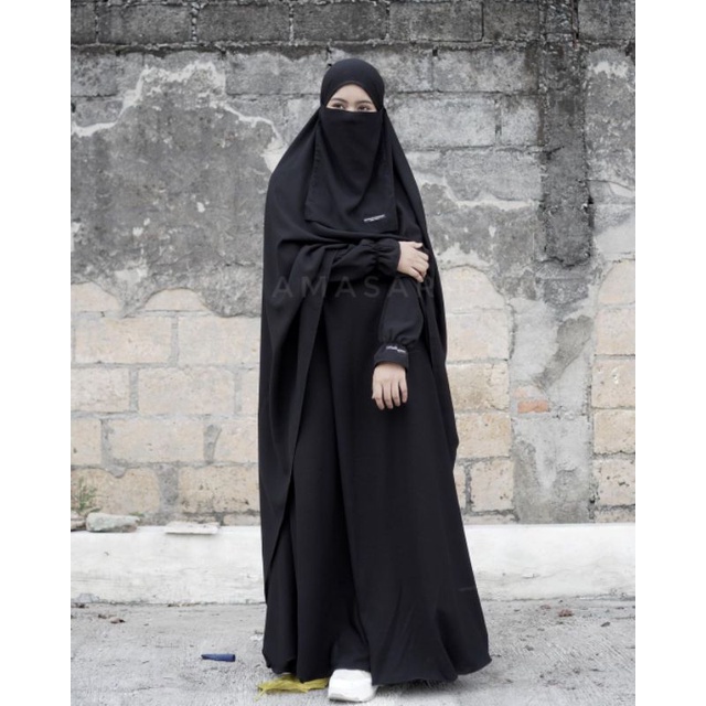 [ABAYA ONLY] DIPPE ABAYA BY PURNAMASARIDEVI