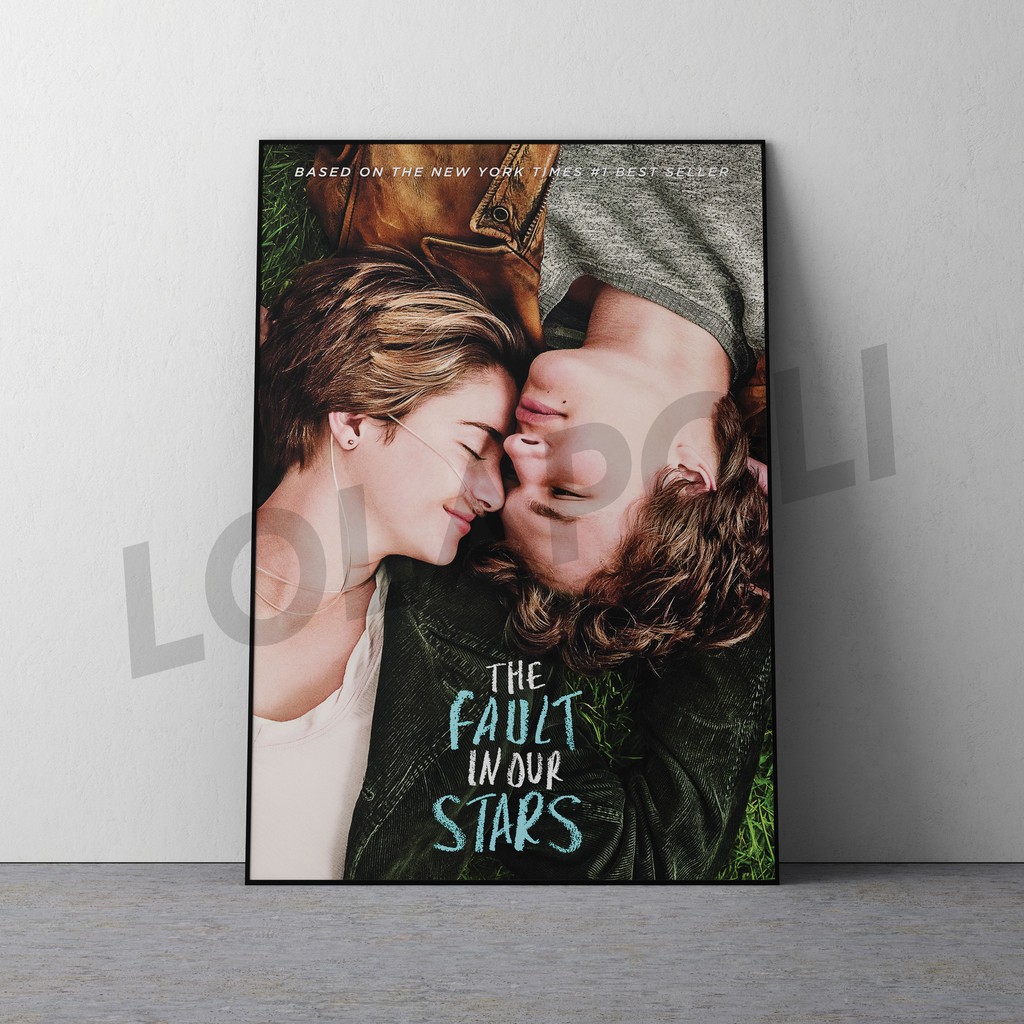 Hiasan Dinding Poster Kayu - Film The Fault In Our Stars