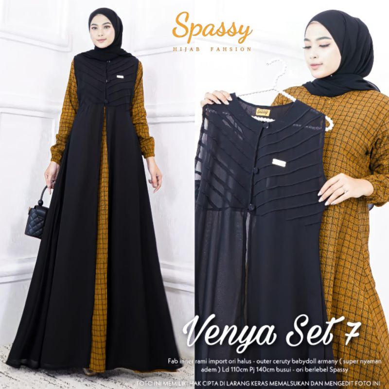 VENYA 7 PLUM ORIGINAL SPASSY FASHION MURAH SOLO