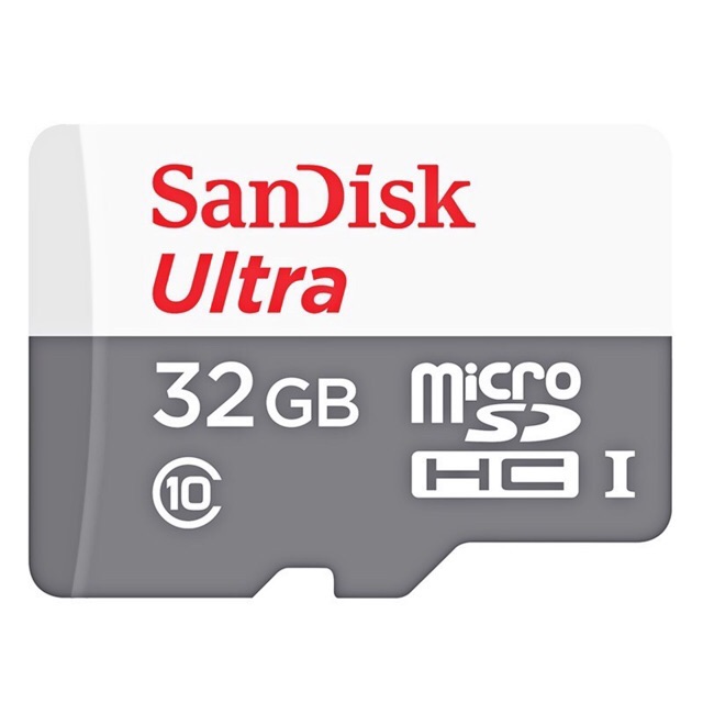 MMC MEMORI SanDisk MicroSD Ultra 32GB up to 80 Mbps Class 10 - Garansi Resmi 7 Tahun