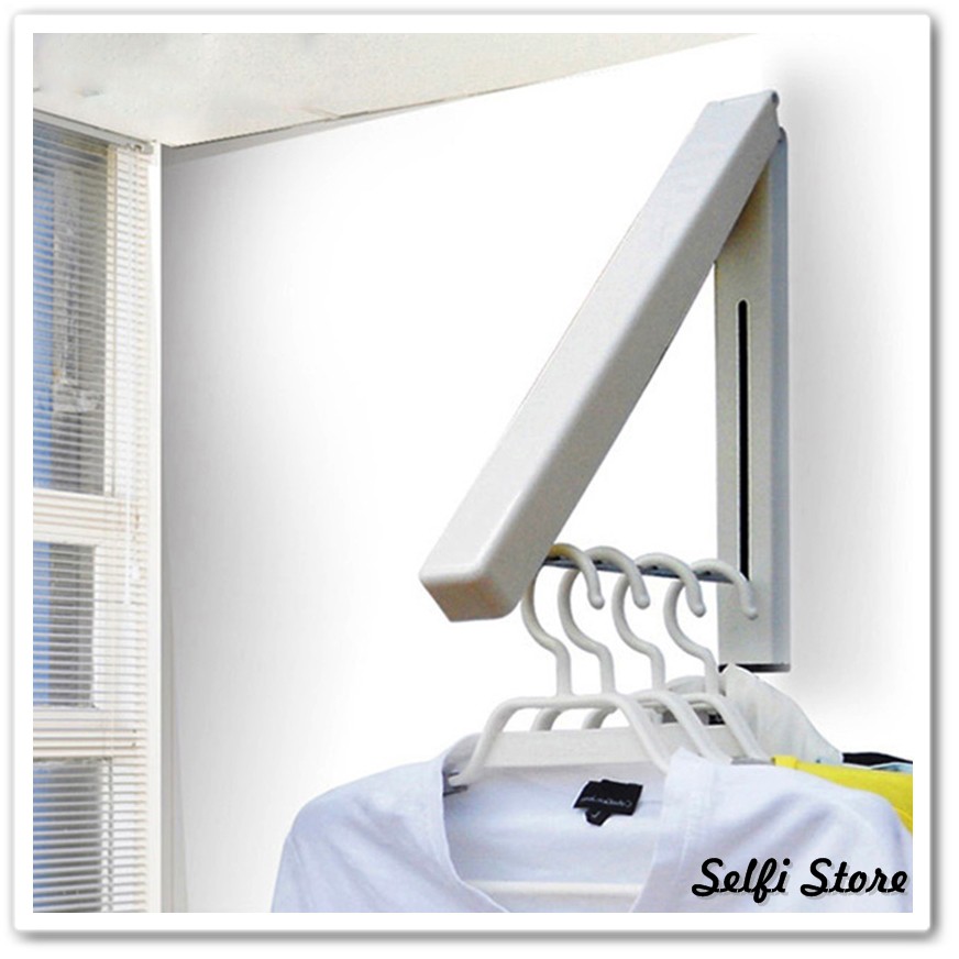 HS01 Gantungan Baju Indoor Hanger baju / Hanger Multifungsi / Hanger Murah