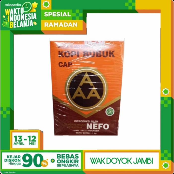 

NEW Kopi AAA Robusta Asli 1Kg Langsung Dari Jambi