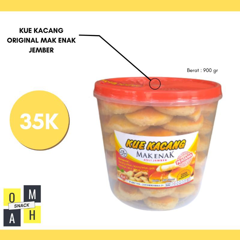 

KUE KACANG MAK ENAK ASLI JEMBER RASA ORIGINAL