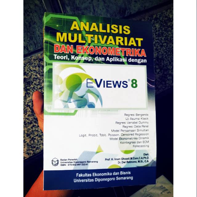 Analisis multivariat.eviews.8.Prof Imam ghozali.NON CD.