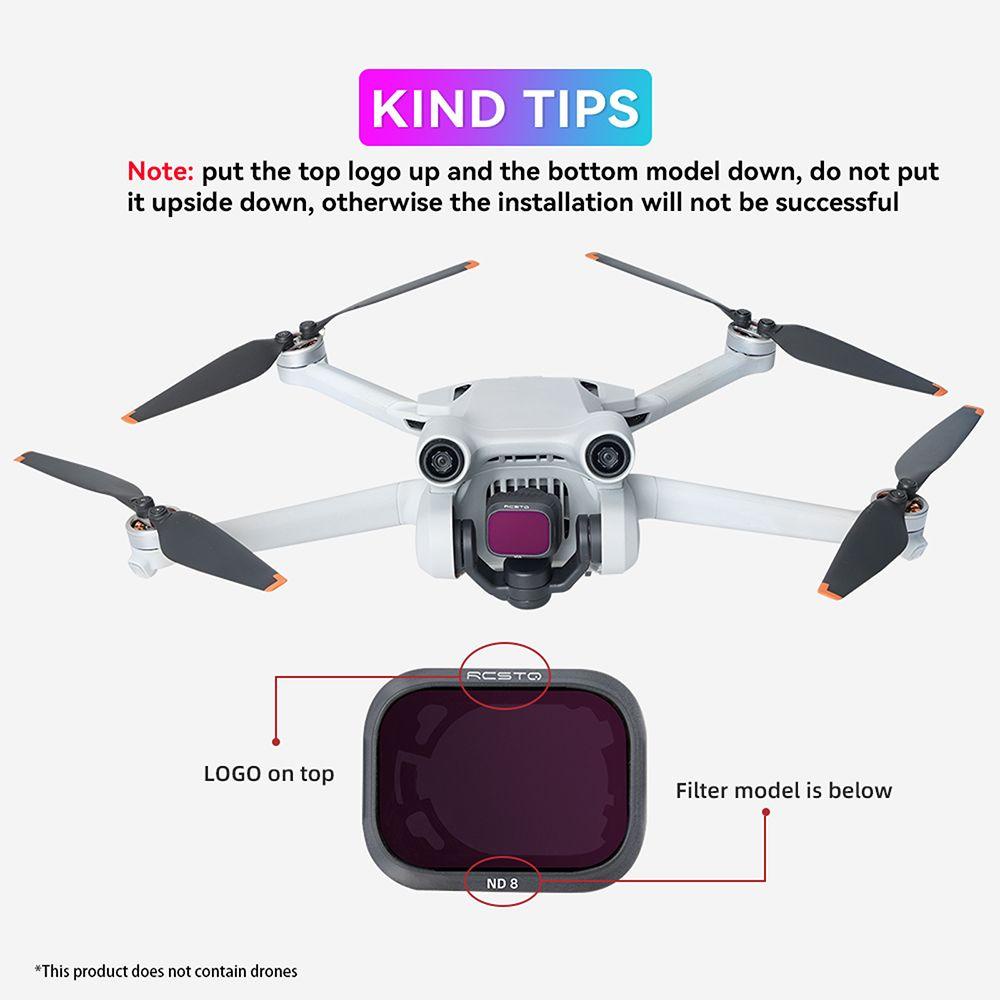 Nanas Untuk DJI Mini 3pro New Lensa Film Pelindung Kamera Filter Kaca