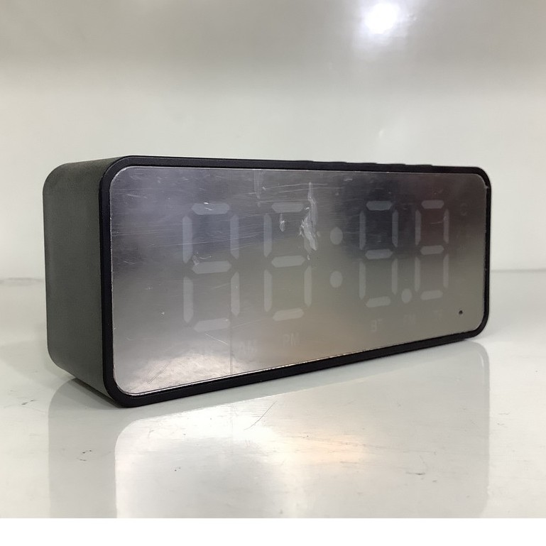 ROBOT Speaker Bluetooth RB150 Stereo LED Display Alarm Clock With FM Radio
