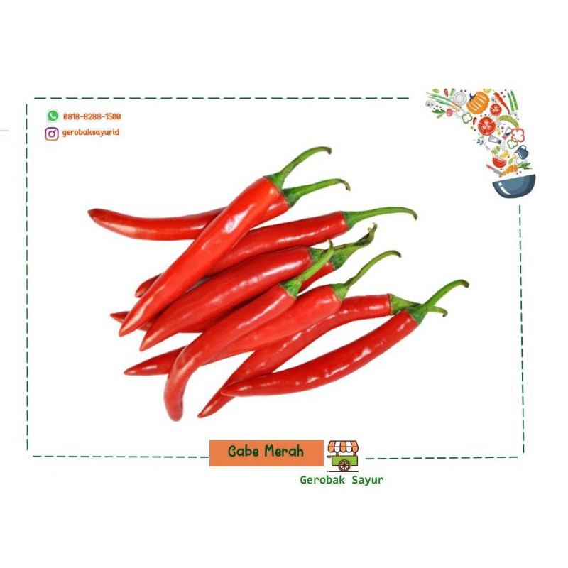 

Cabe Merah 250 gr