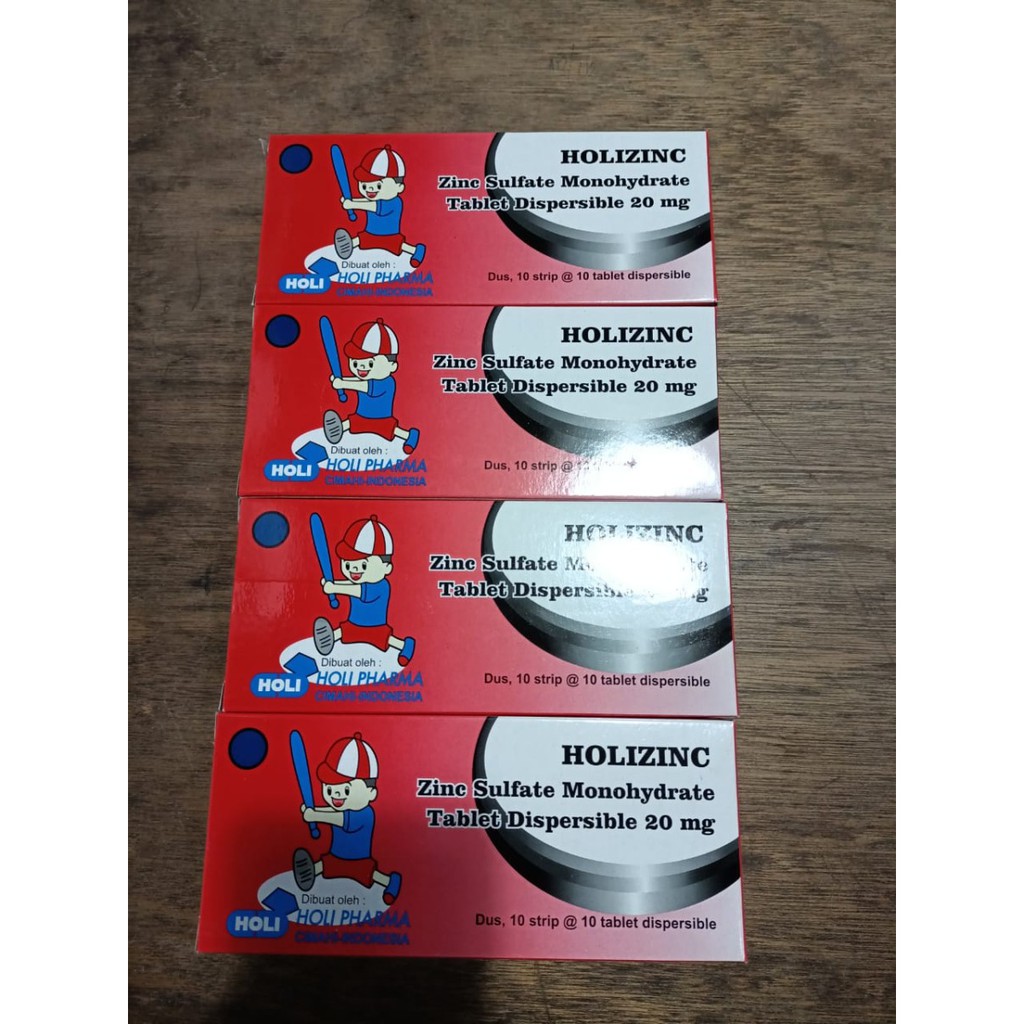 Holizinc / Vitamin Zinc 20 mg / Zinc 20 mg 10 x 10 / Lecozinc