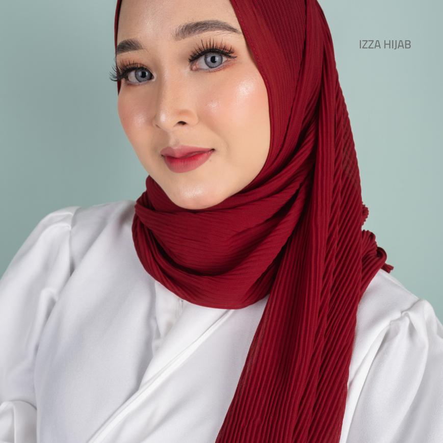 PASHMINA PLISKET FULL DIAMOND CREPE/ Pasmina lidi full pleated phasmina shawl