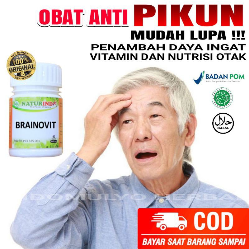 Obat pikun mudah lupa nutrisi dan vitamin untuk otak menambah daya ingat dan konsentrasi