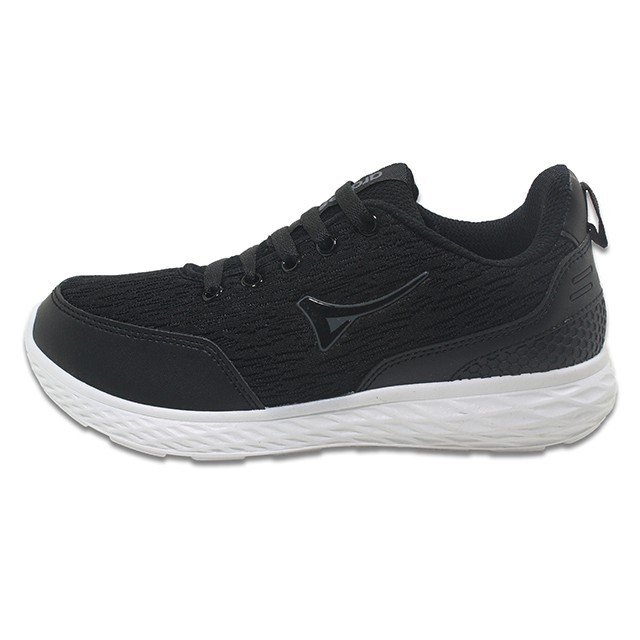 SEPATU SNEAKERS ARDILES HIJUB  KASUAL WANITA HITAM PUTIH