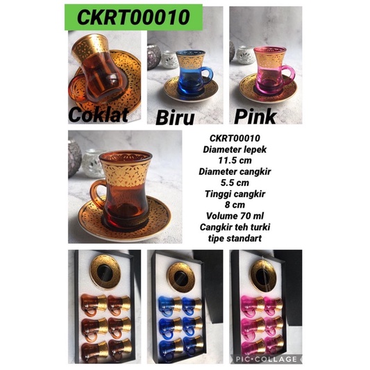 cangkir teh turki/cangkir teh/mug teh