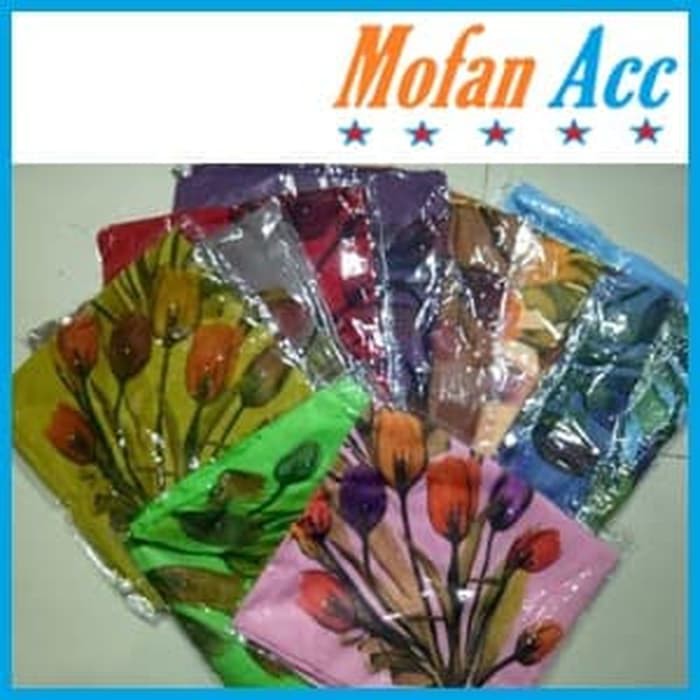 Hijab Jilbab Kerudung Segi Empat Bella Square Motif Bunga Diamond