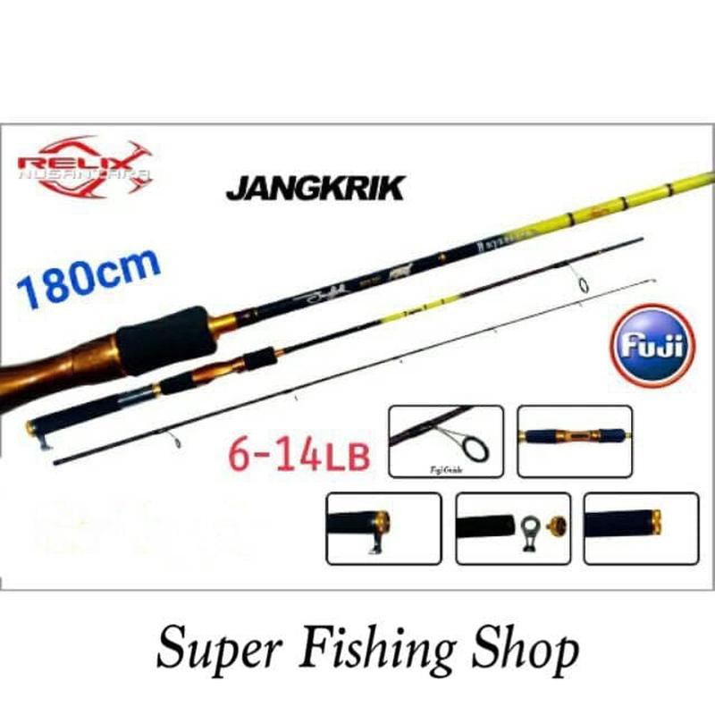 Joran Relix Jangkrik 180cm 6-14lb