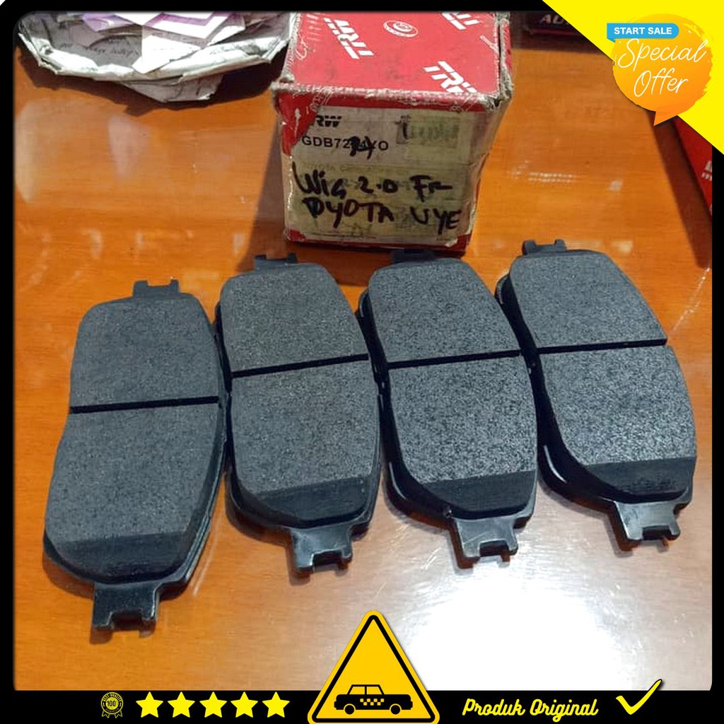 Trw Kampas Rem Depan Toyota Wish