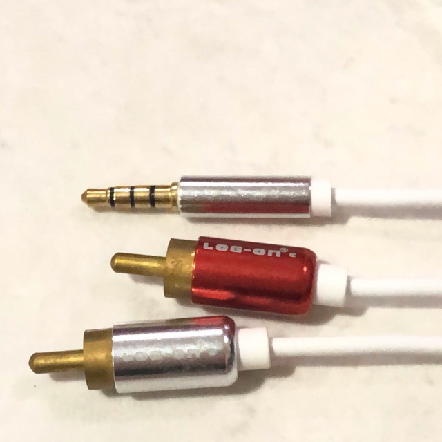 Kabel Audio 2-1 Log-On/ Kabel Aux/ Kabel Speaker 2-1 LOG-ON / Kabel RCA 2-1 Log-On