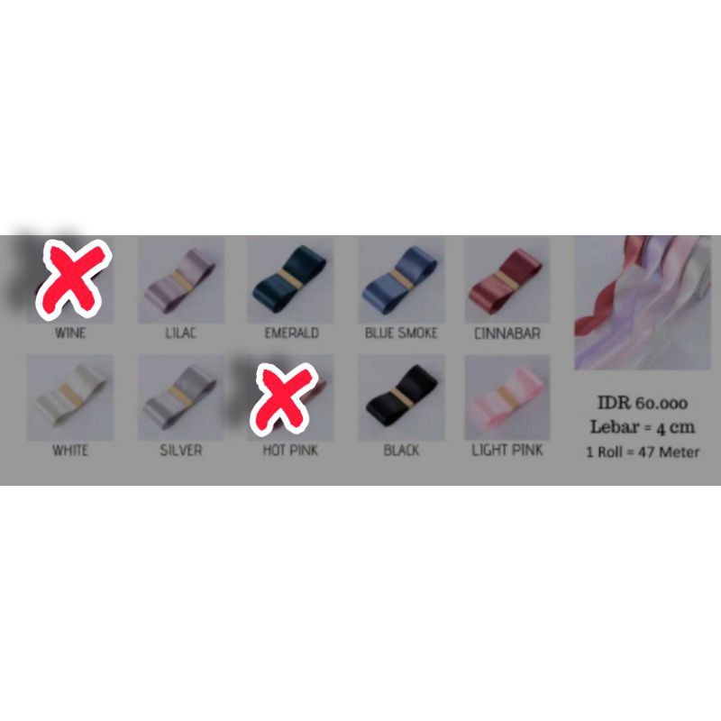 

PITA SATIN IMPORT BESAR LEBAR 4CMPREMIUM (ECER PER 1 METER)