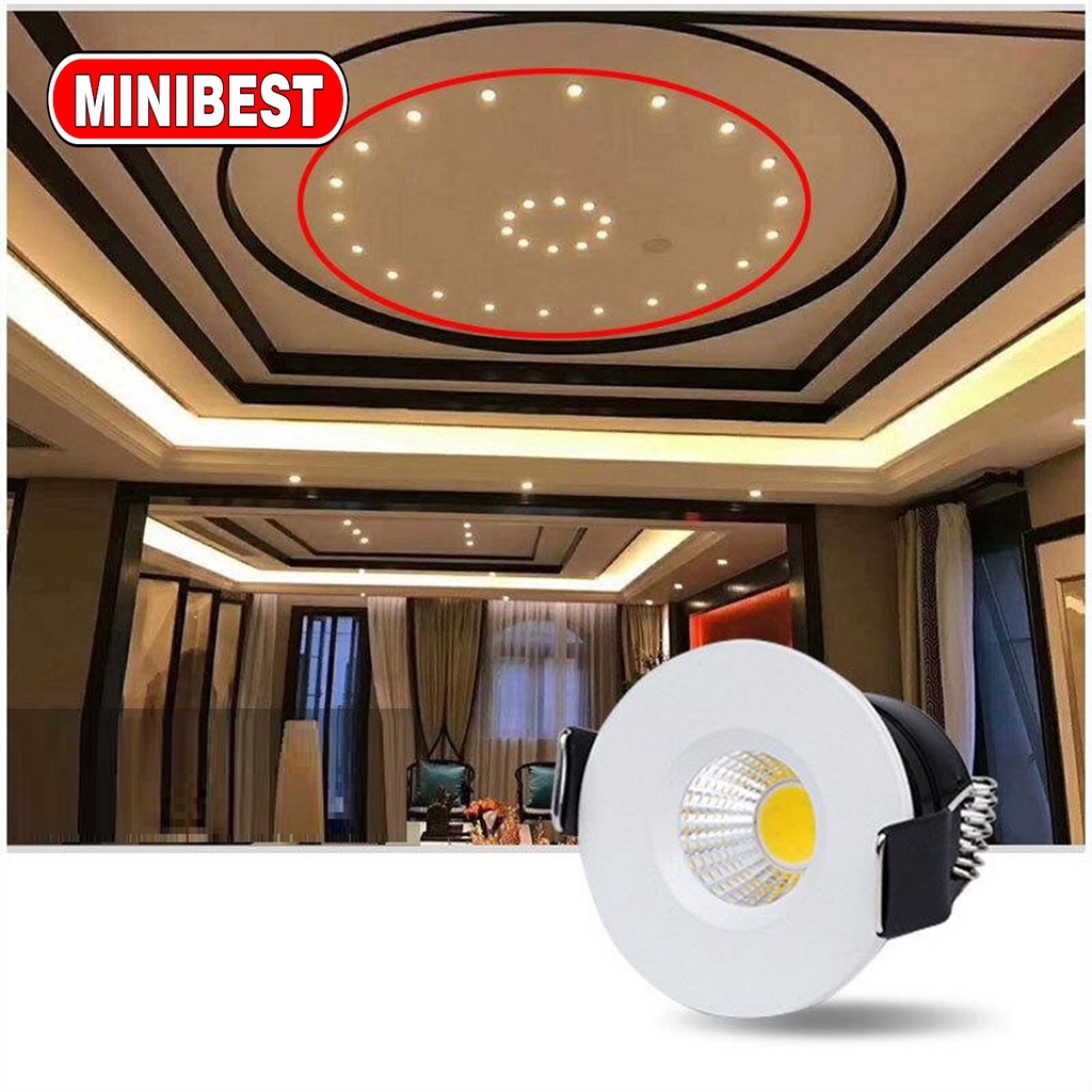 [MB] Lampu downlight mini led 1w / spot light plafon spotlight kecil / Downlight Dekorasi