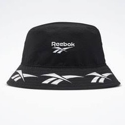 TERLARIS Topi bucket fisherman motif daun reebok gose Mantap