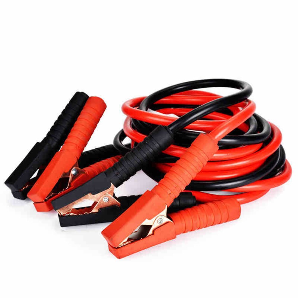 Kabel Jumper Starter Aki Mobil Isi Pengisi Daya Accu Charger Leads Pure Copper Car Battery Booster Cable Black Red 800AMP 3M