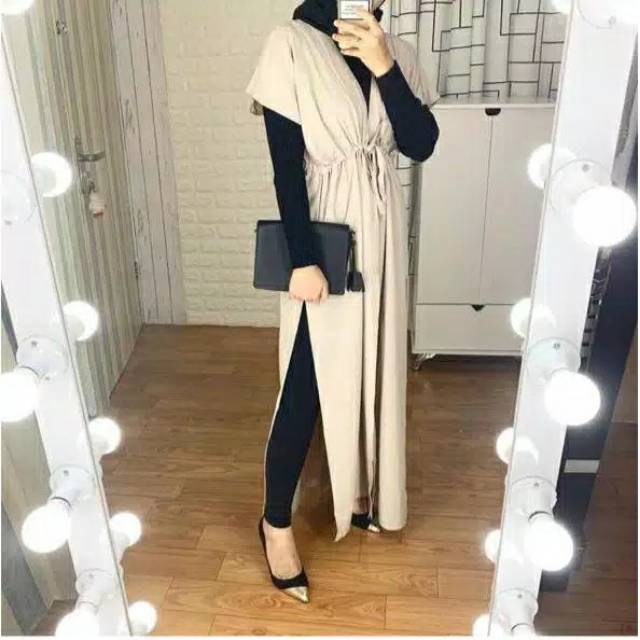 LEVIA OUTER/LONGOUTER WANITA/TERLARIS