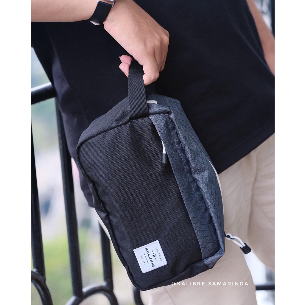 KALIBRE NEW HAND BAG BLACK - GREY 2L 920969046