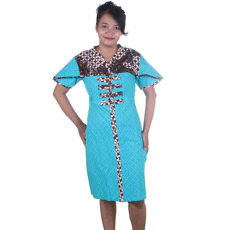 Dress Batik Lauren / Baju batik wanita terusan