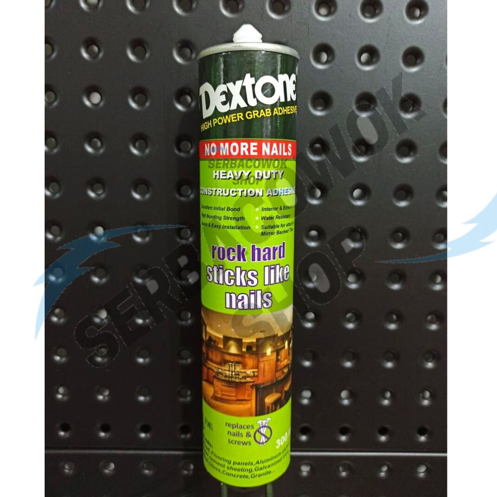 Dextone No More Nails Heavy Duty Lem Konstruksi 300 ml Lem Serbaguna Termurah Berkualitas