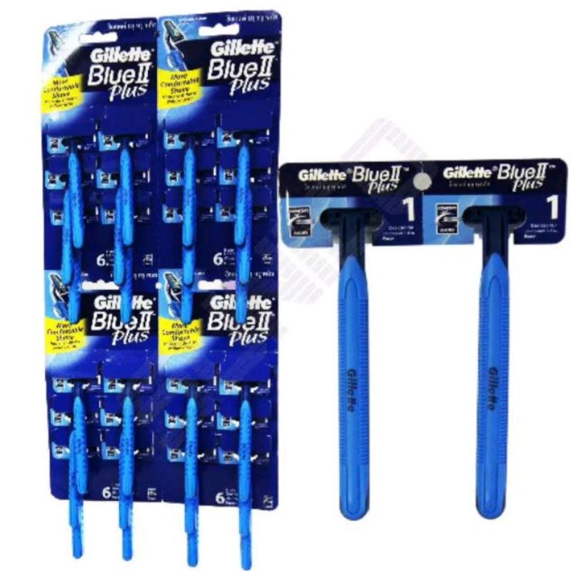 ALAT CUKUR KUMIS GILLETTE BIRU II