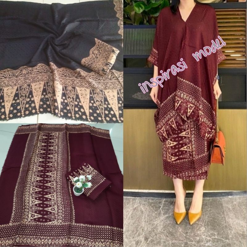 Jual KAIN BATIK VISCOSE CIREBON TRUSMI BATIK FARIZA VISCOS FISKOS CAP ...