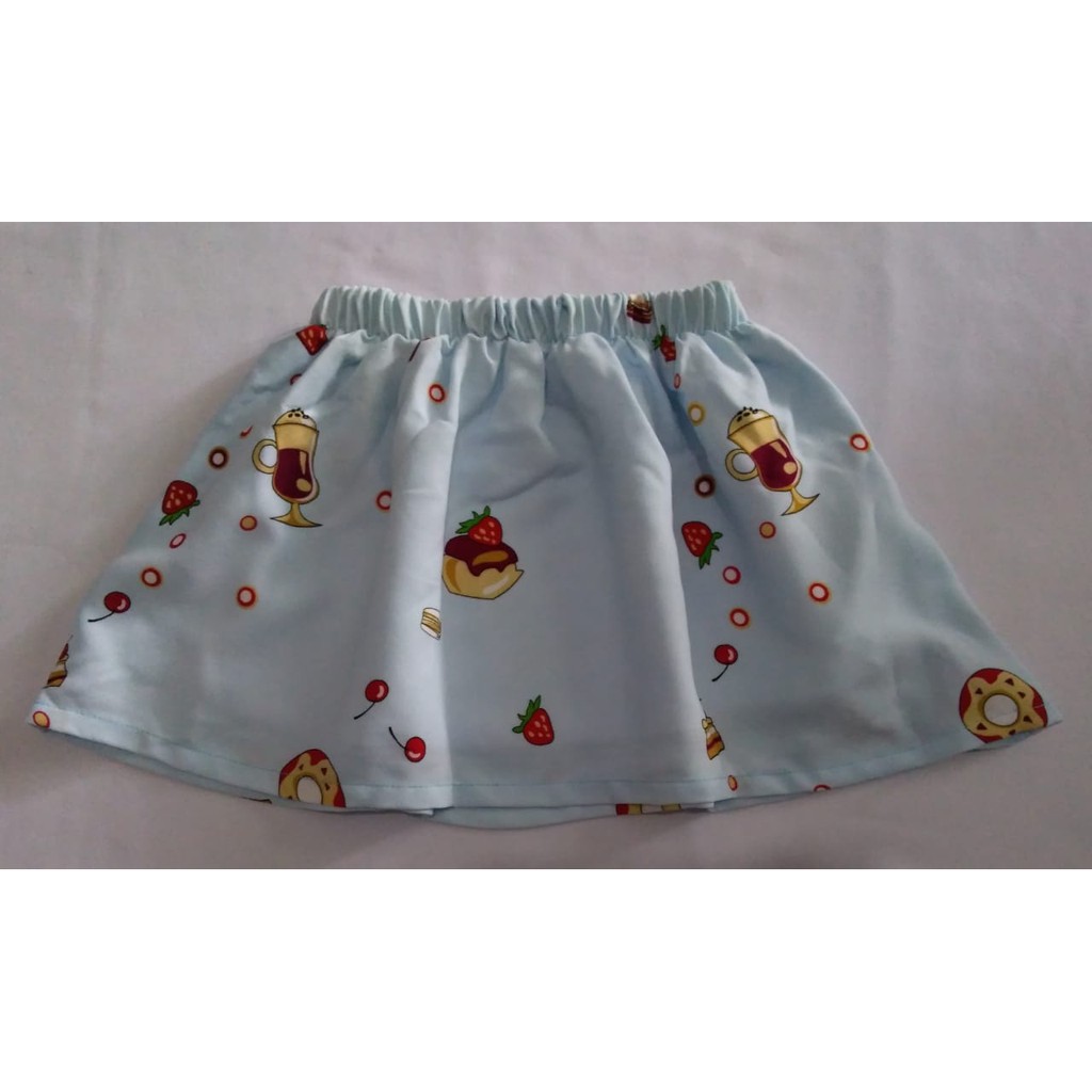 Rok FLARE SKIRT Anak Cewek Motif Lucuu SALE!!