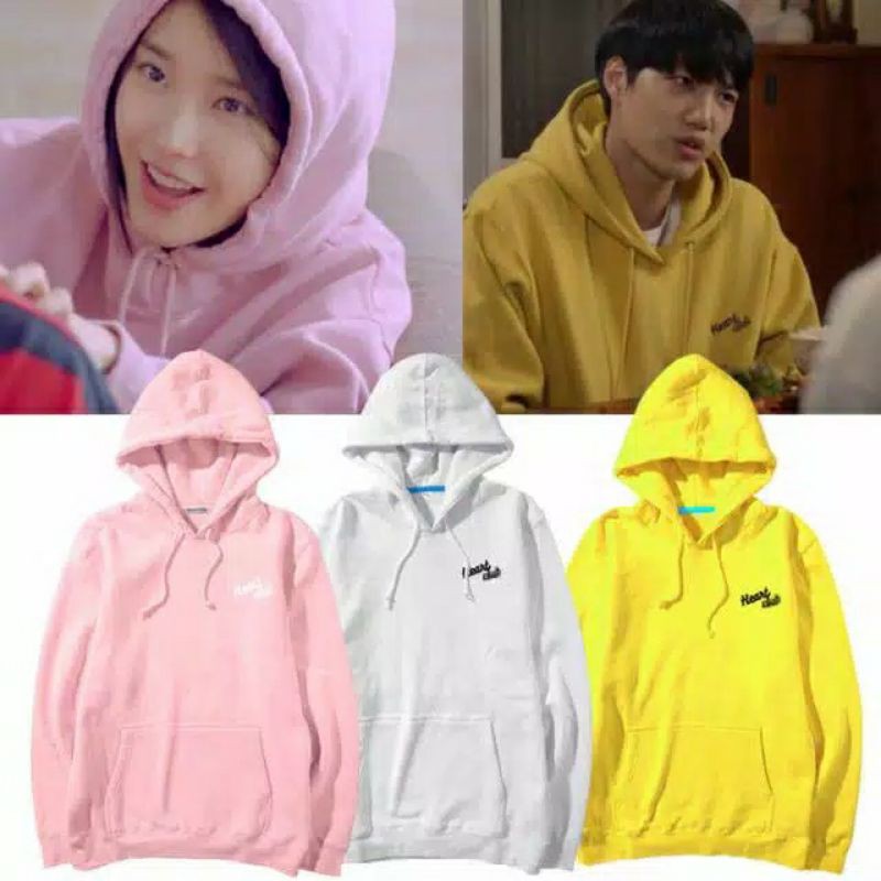 S - XXXXXL(6XL) Jaket Exo Hoodie Pullover HEART CLUB IU KAI EXO KPOP JUMBO BIGSIZE 5XL 4XL 3XL 2XL XL