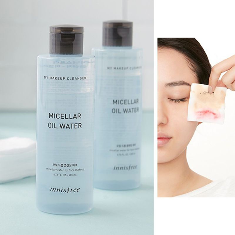 innisfree my make up cleanser micellar oil water 200ml