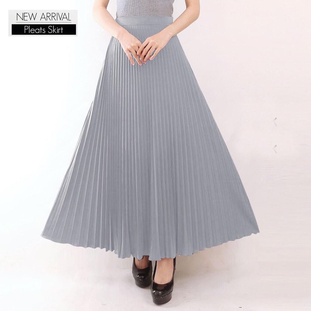 Rok Plisket Murah Bahan Premium