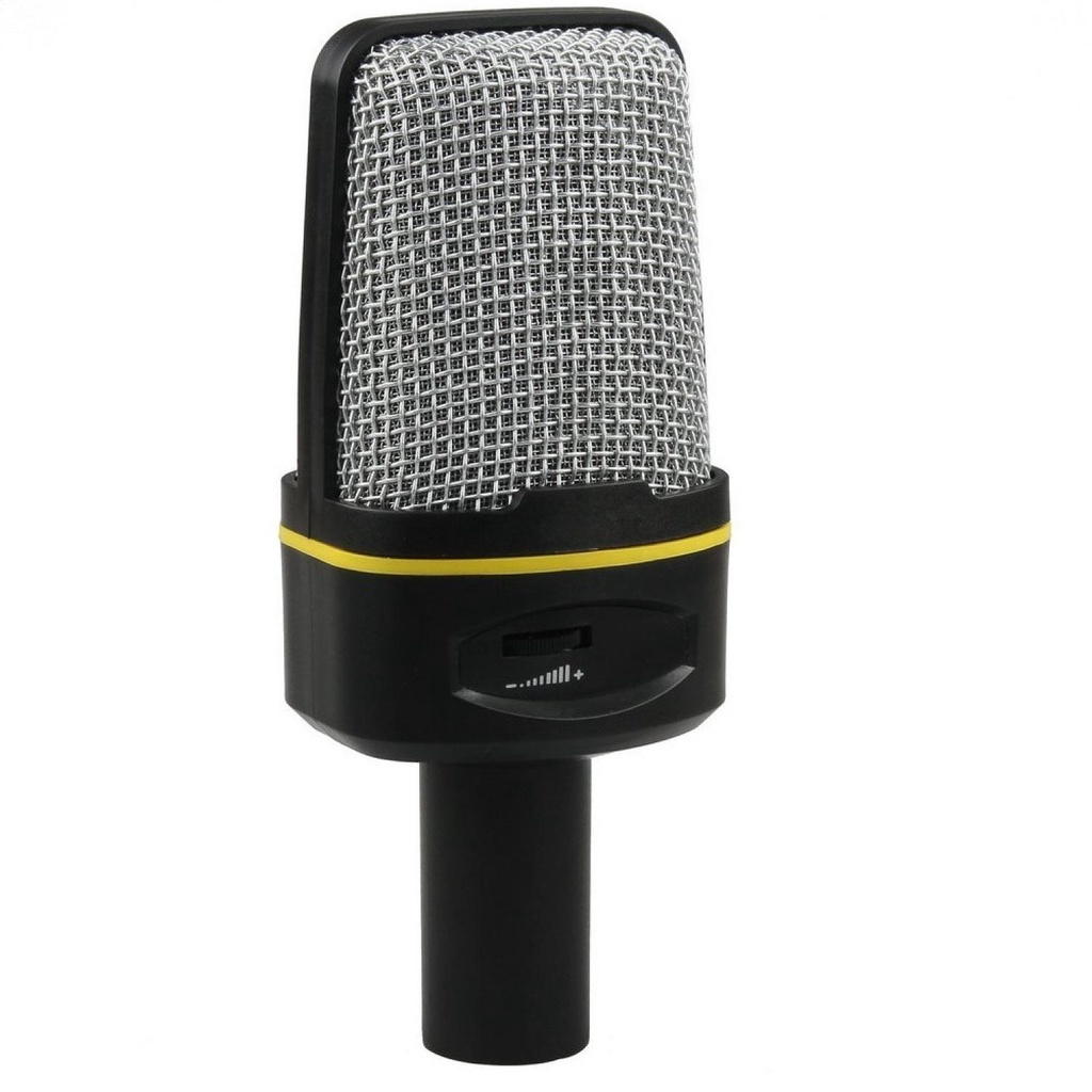 Mikrofon Smooth 3.5mm dengan Stand / Microphone Condenser Usb Hp Mini / Mic Microphone Mikrofon Mikropon Studio Stand Tripod Podcast Rekaman Musik Karaoke Smule Youtuber Vlogger Zoom Meet / Stand Microphone Condenser Profesional Studio Mic Murah Original