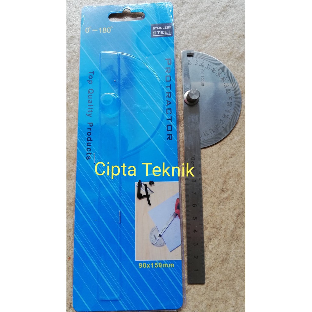 

Penggaris Busur Derajat Protractor 10cm