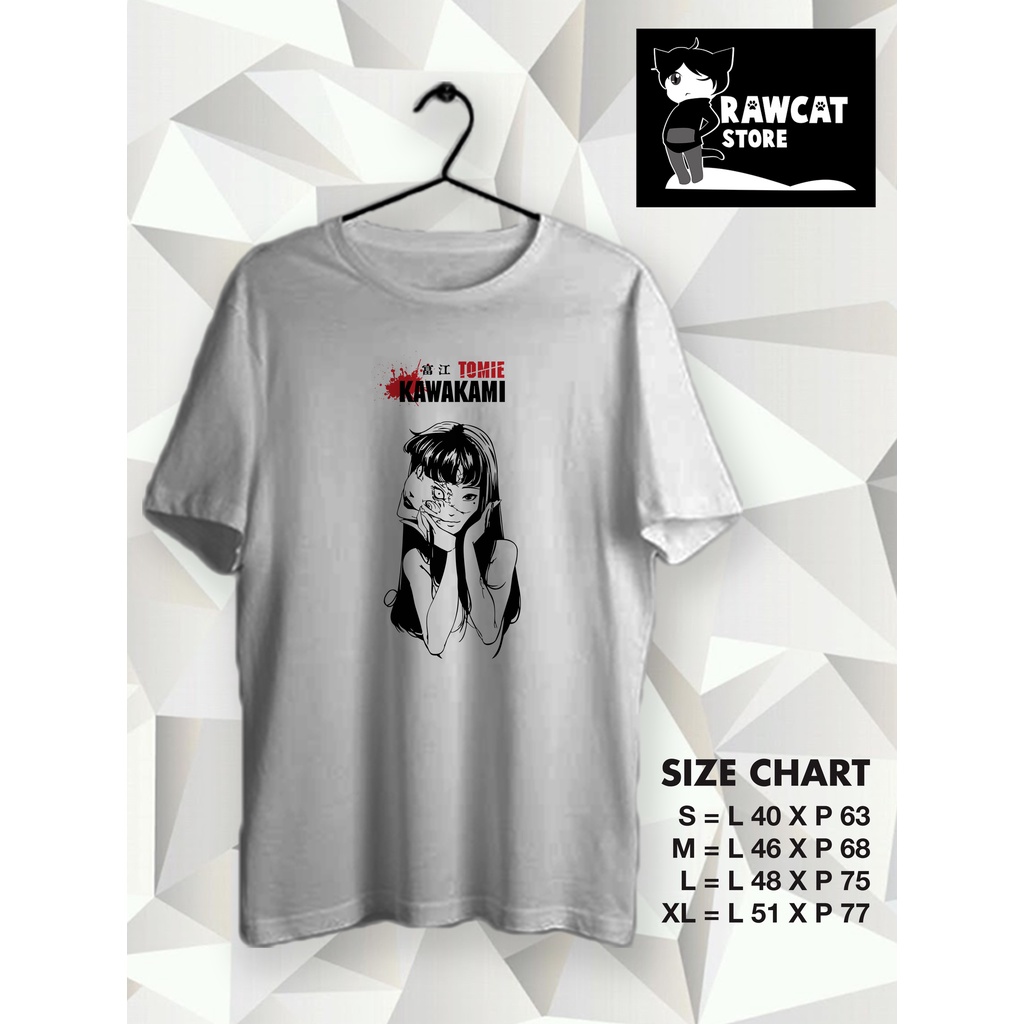 Kaos Distro Tomie Kawakami