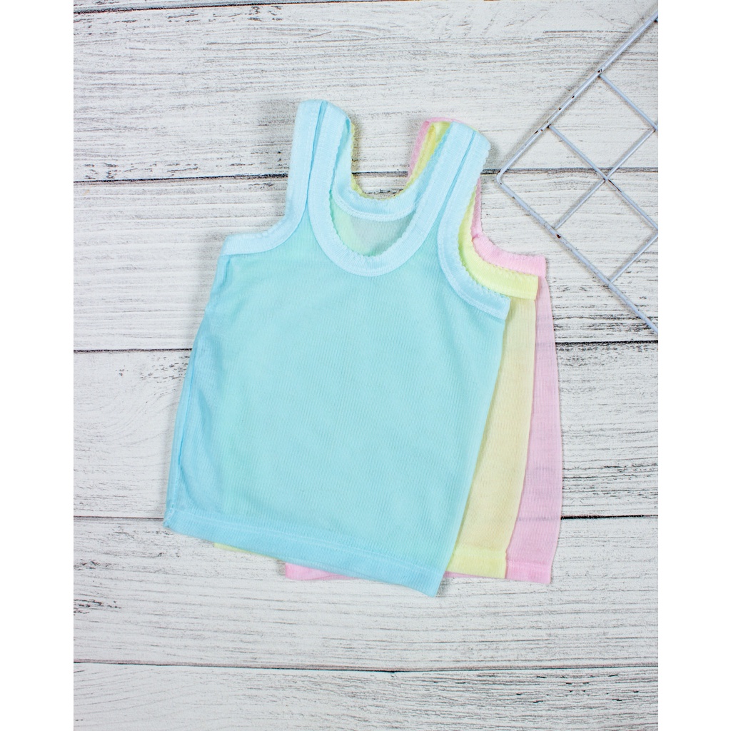 Milkan To Infinity -  Kaos Dalam Bayi / Singlet Bayi Kaos Dalam Anak Biru-2