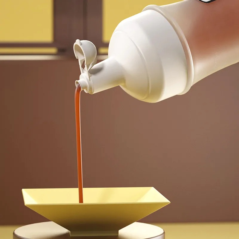 [ Featured ] 350ml Kitchen Sauce Squeeze Bottles /Seasoning Squeeze Dispenser Bottle for Oil Sauce Kitchen Accessories